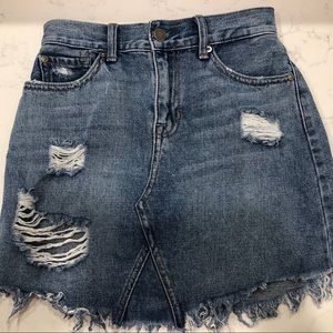 Denim skirt